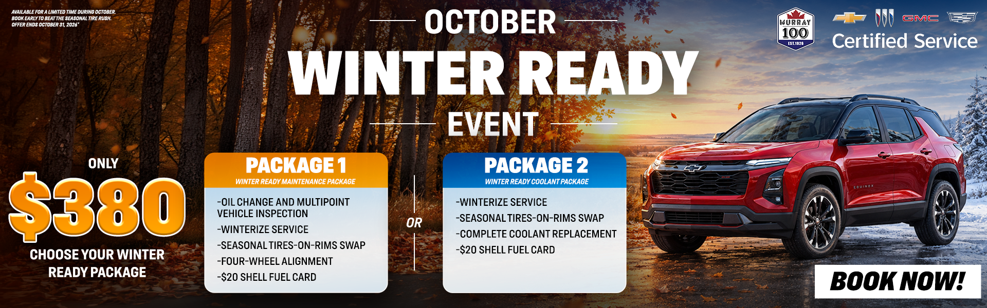 October Winter Ready Event