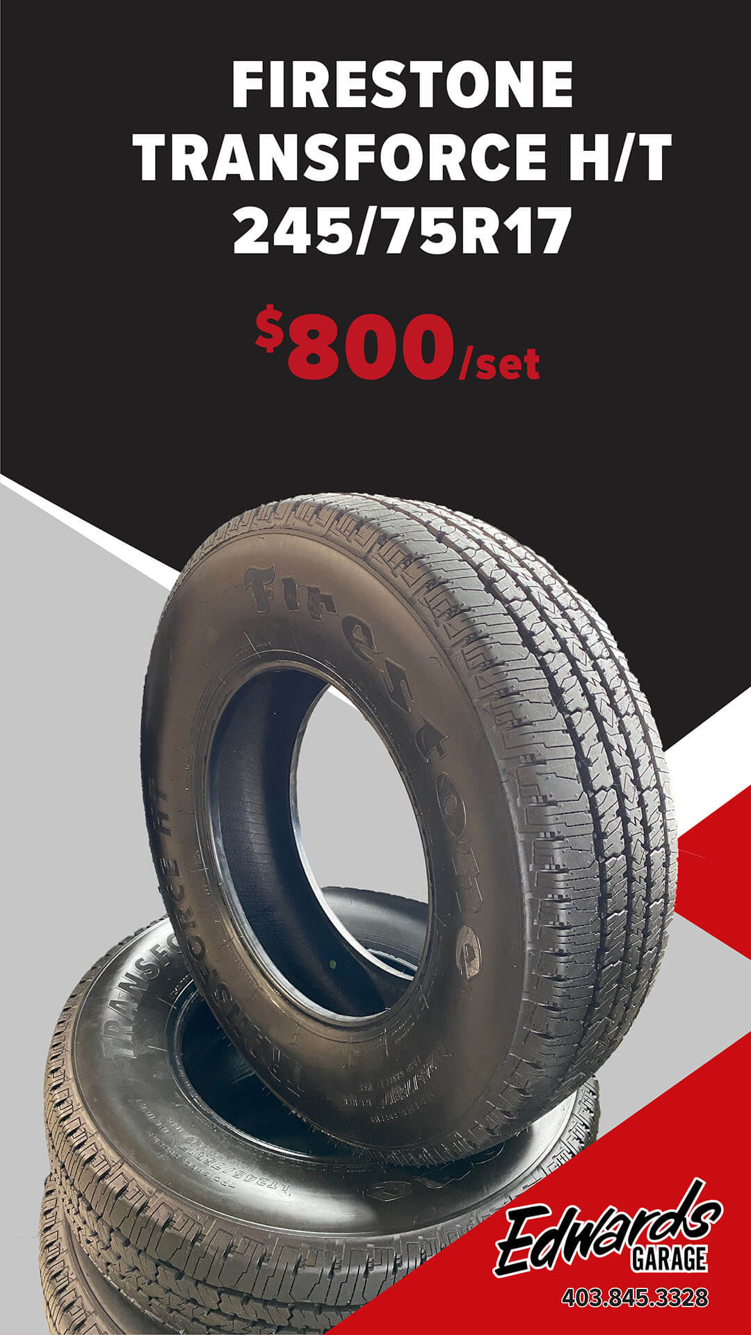 Set of Tires - Firestone
