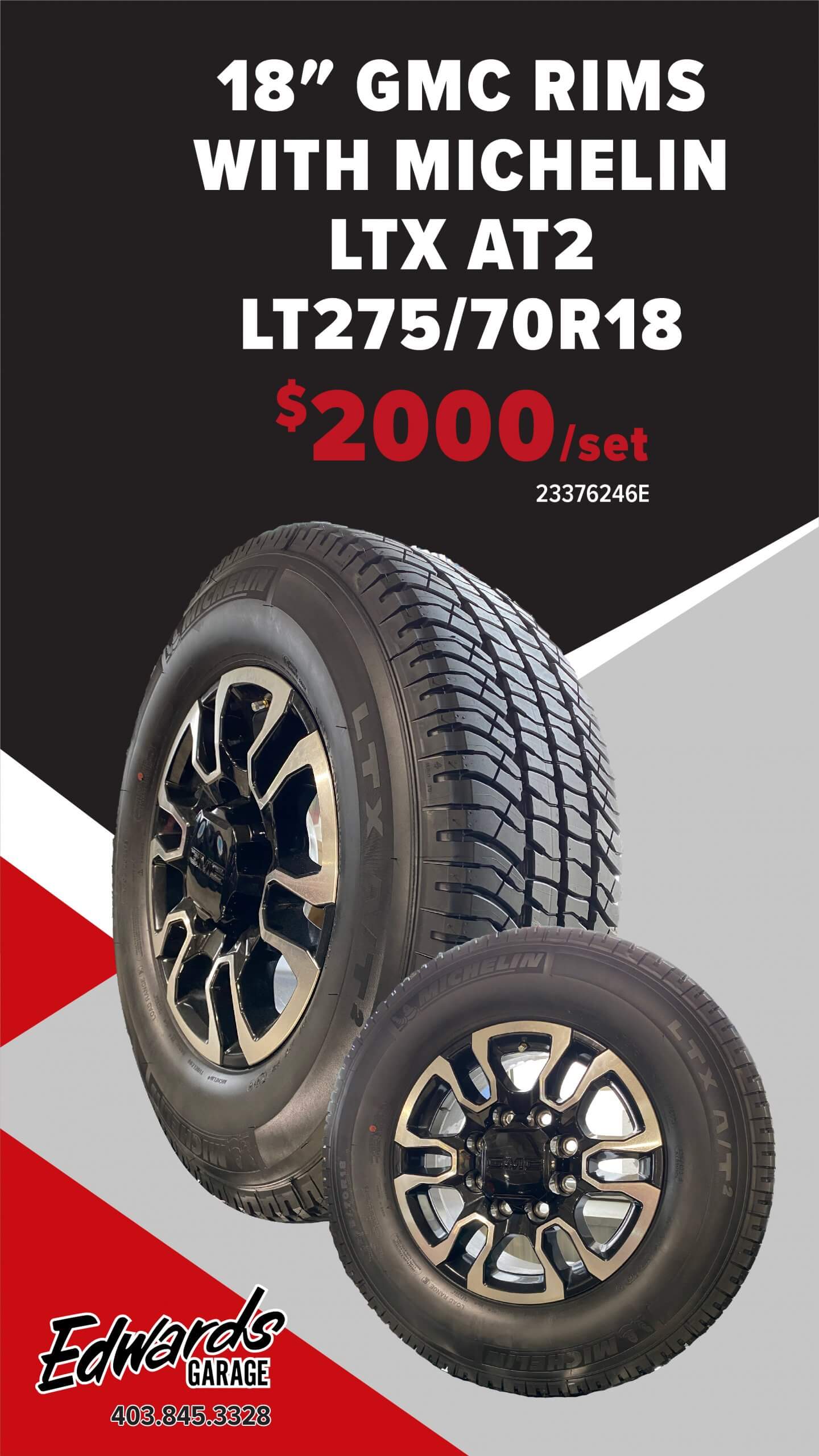 Set of Tires & Rims - GMC