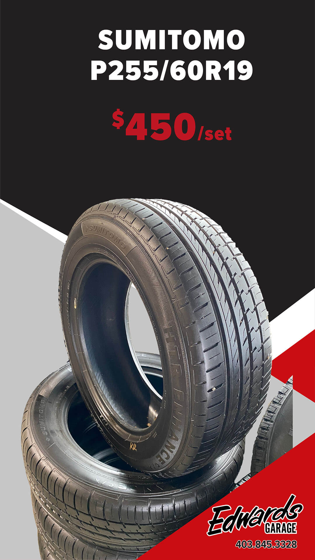 Set of Tires - Sumitomo