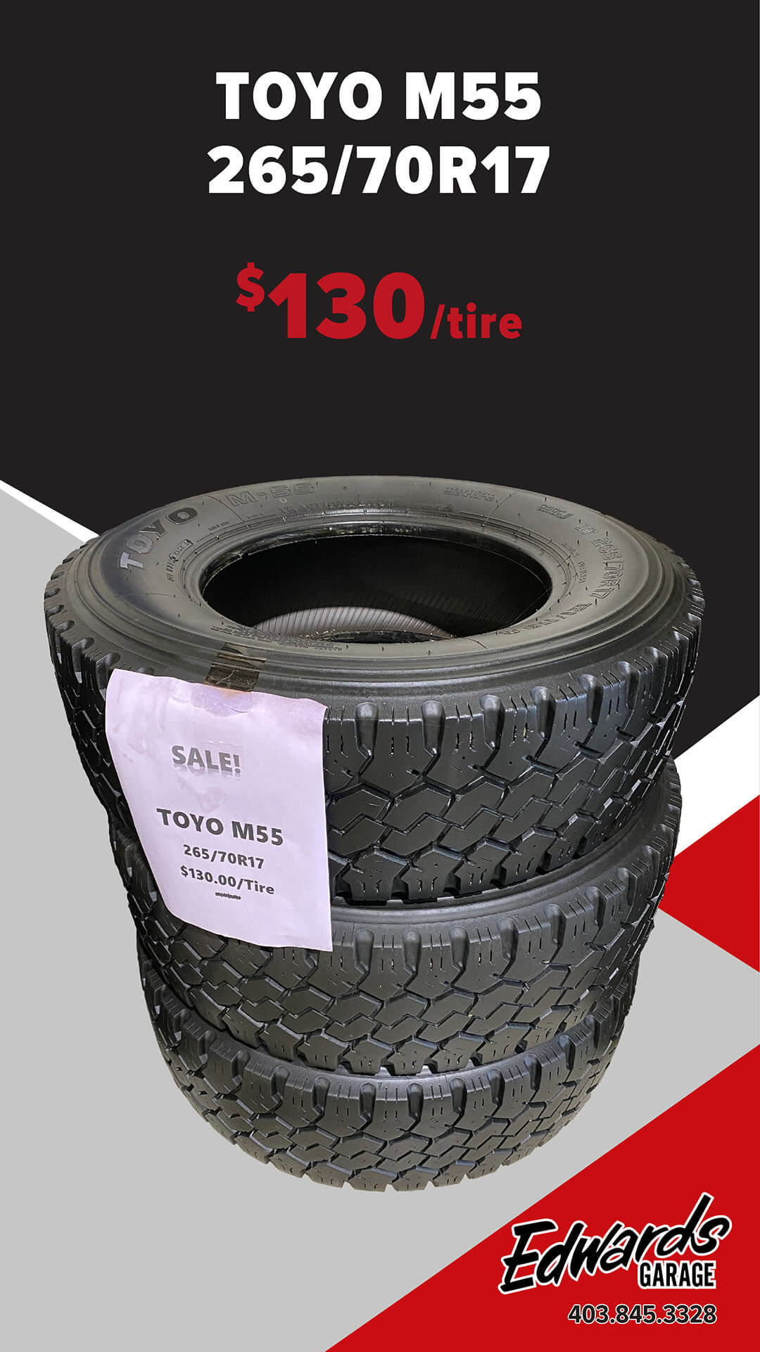 Individual Tires - Toyo M55