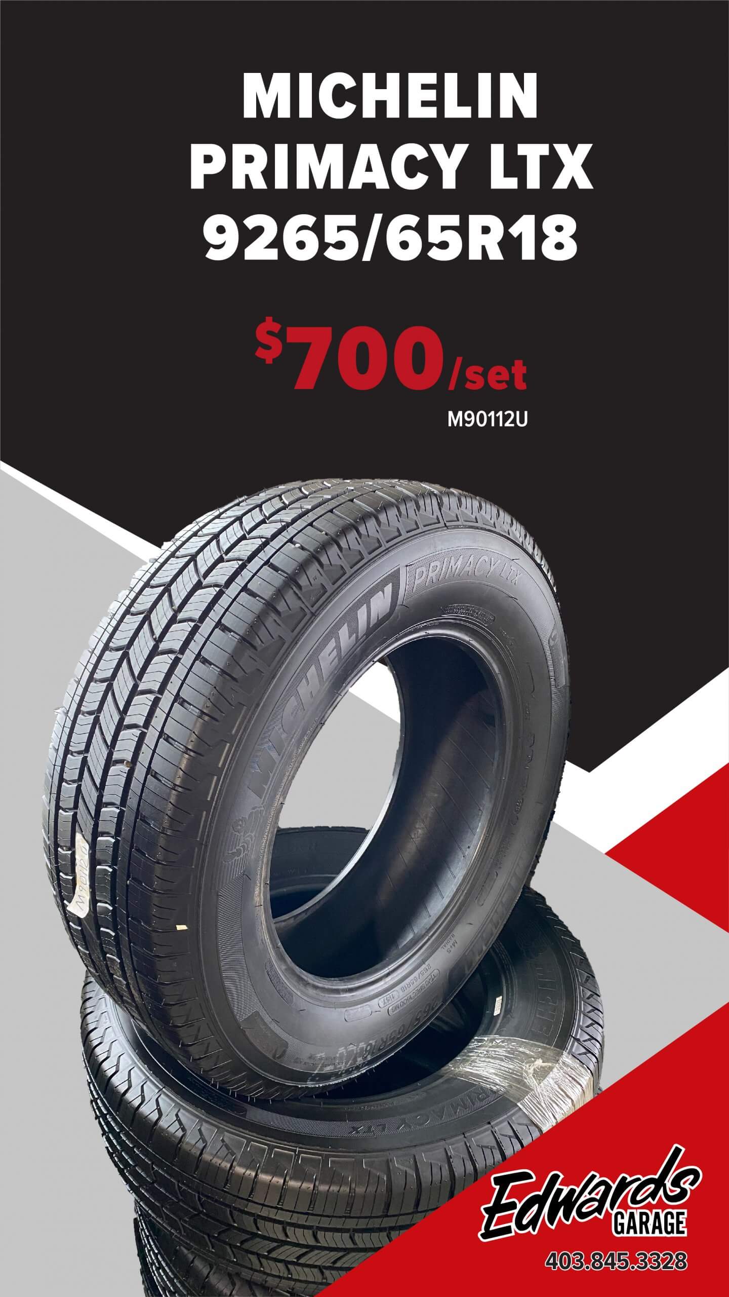 Set of Tires - Michelin