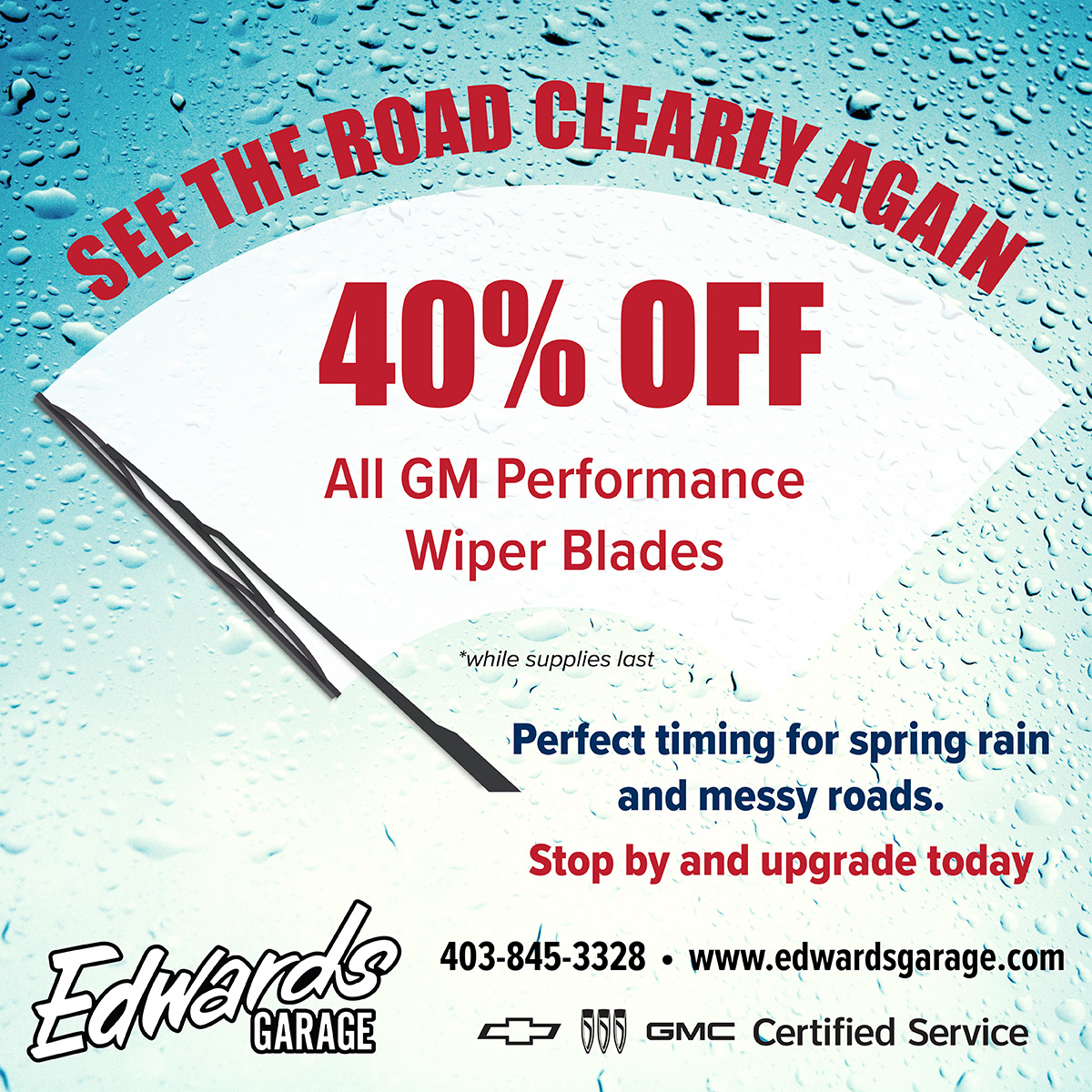 40% OFF Wiper Blades