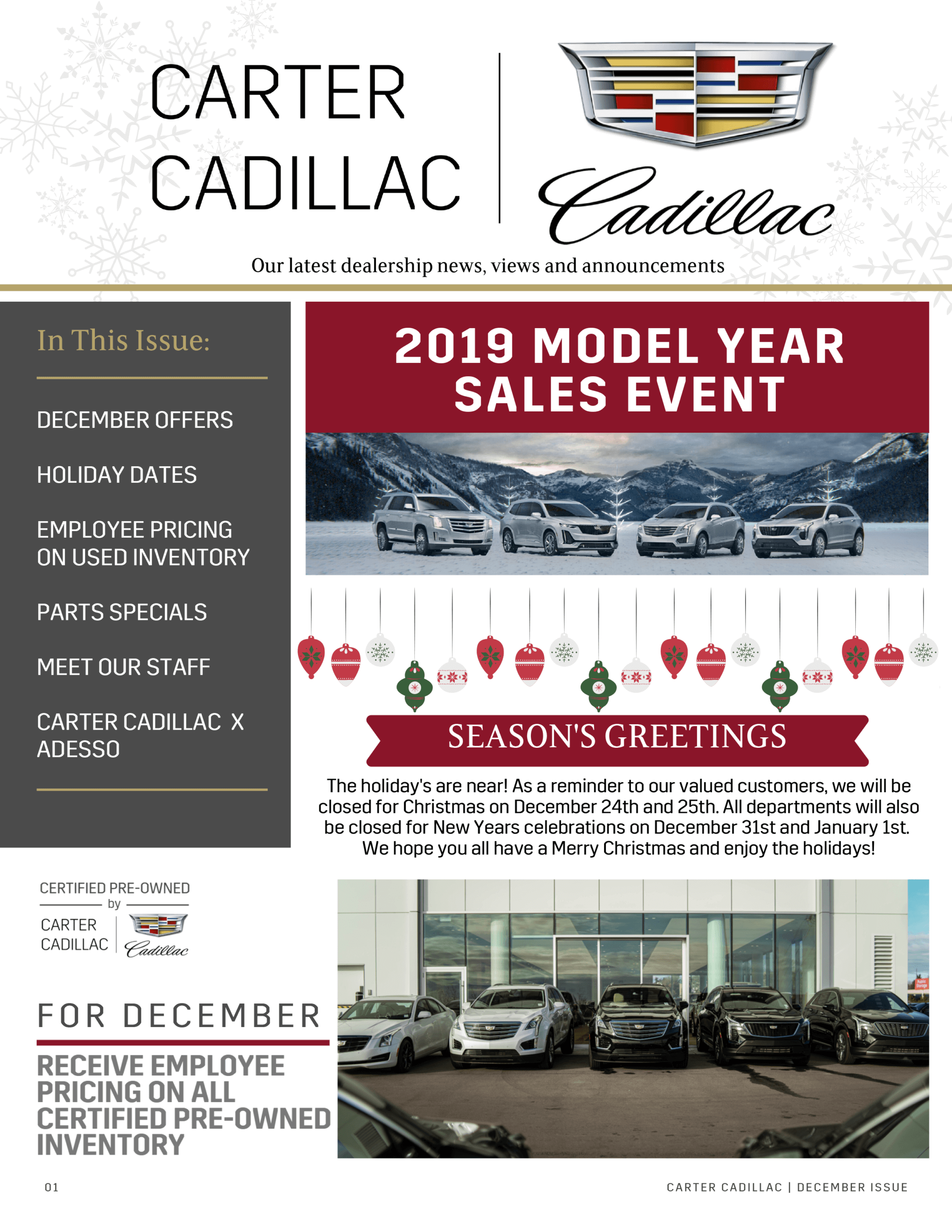December Newsletter