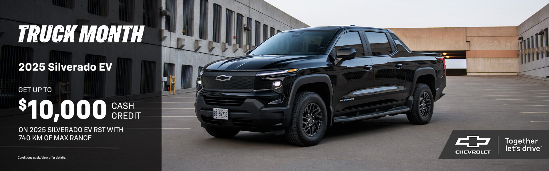 2025 Silverado EV offer