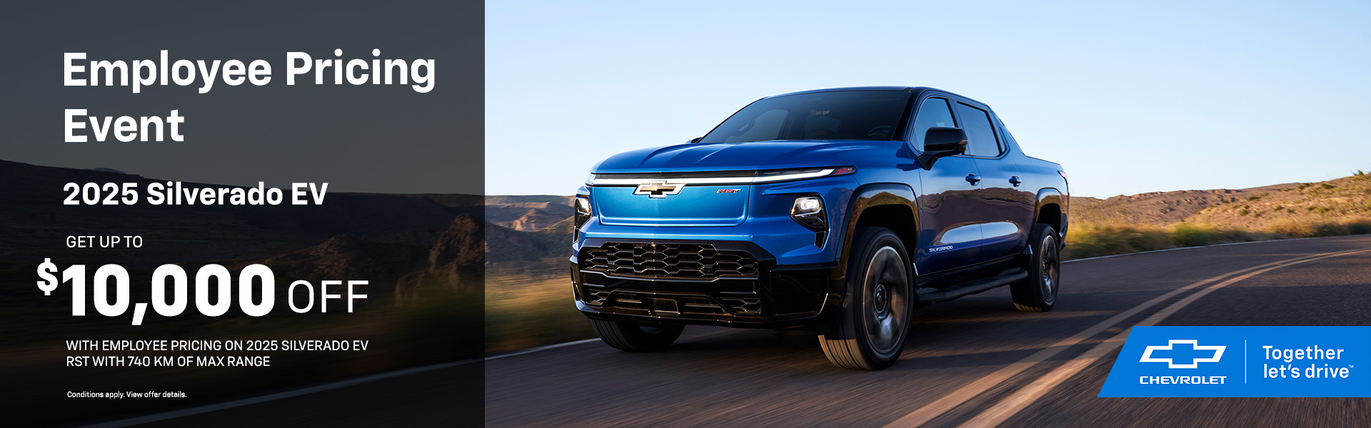Silverado EV offer