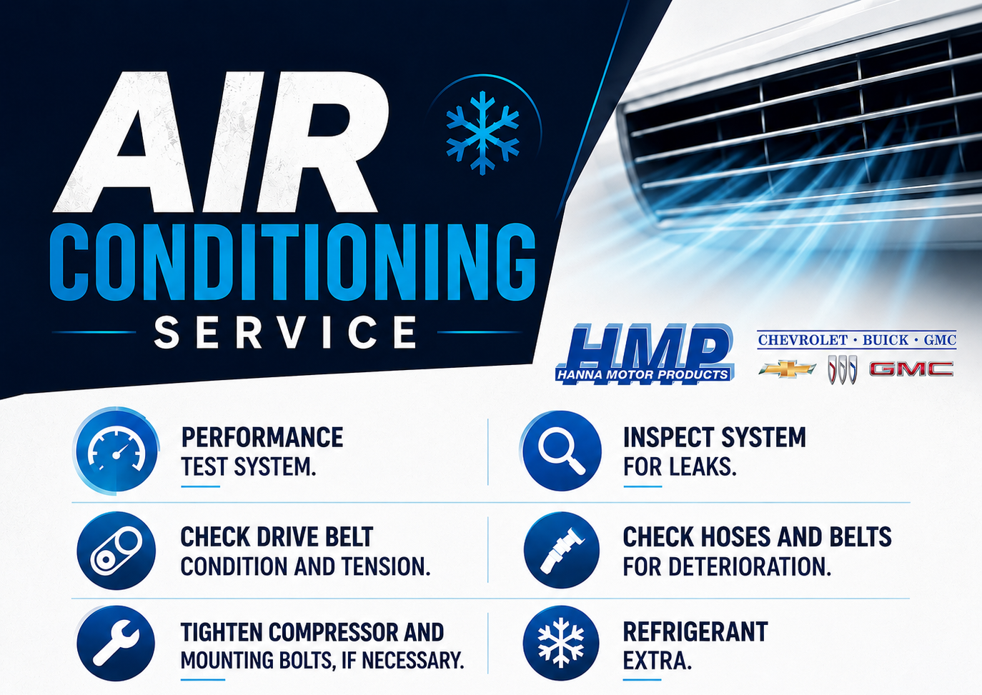 AIR CONDITIONING SERVICE