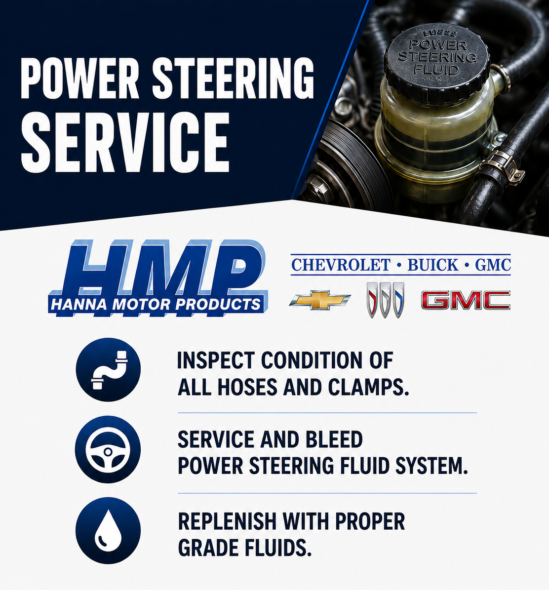 POWER STEERING SERVICE