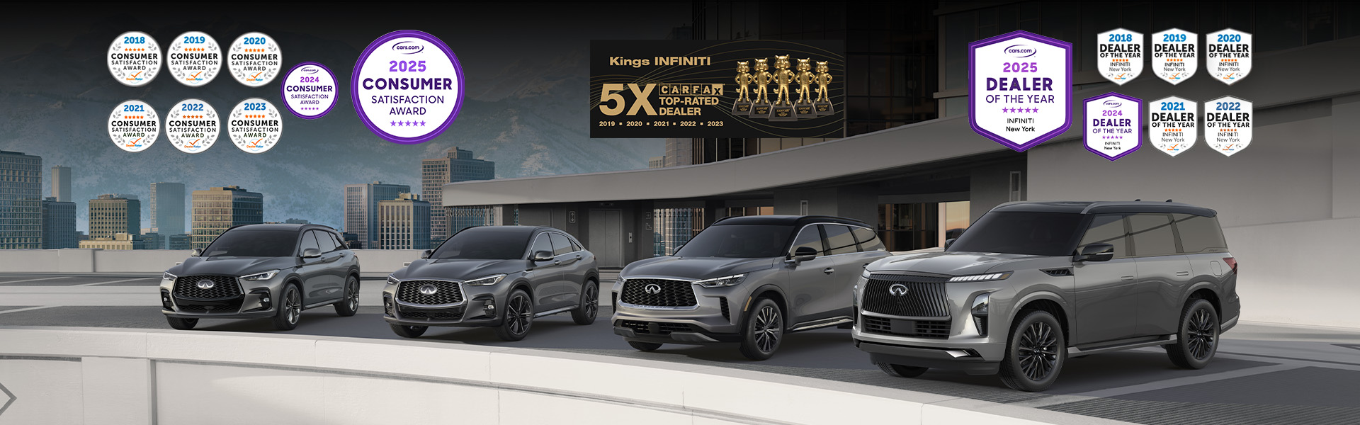 Awards for Kings INFINITI