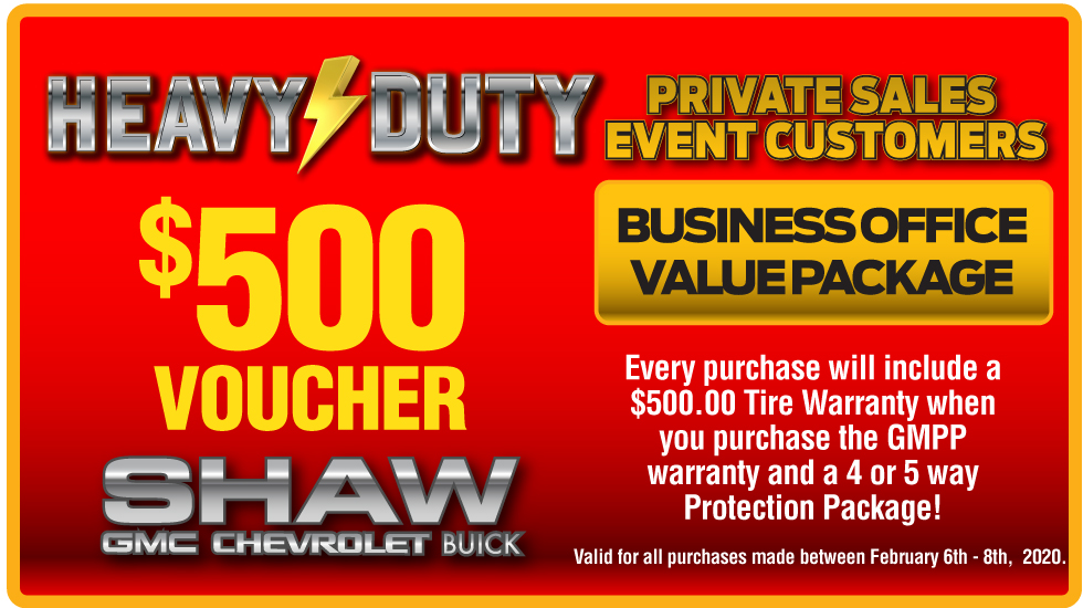 $500 Warranty Voucher