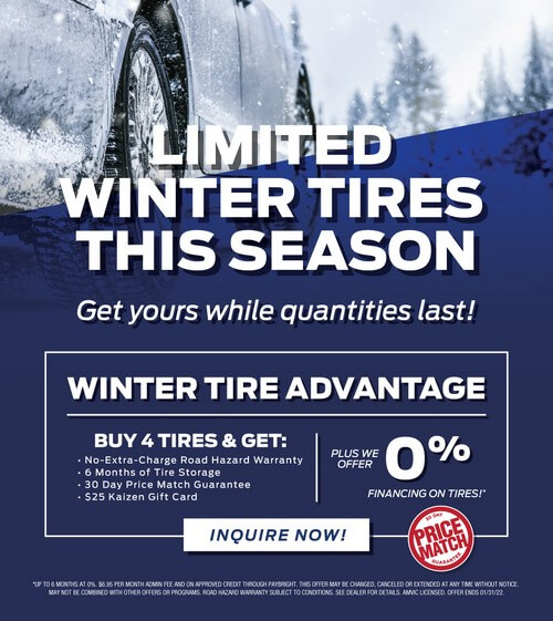 Winter tires specials