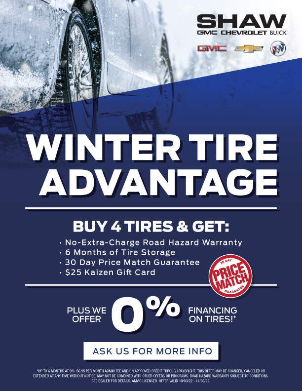 Winter tires specials