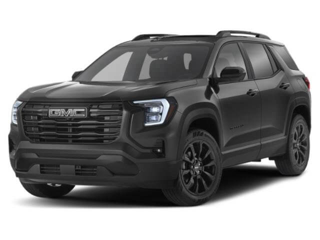 First look at the 2025 GMC Terrain showcasing its sleek design.