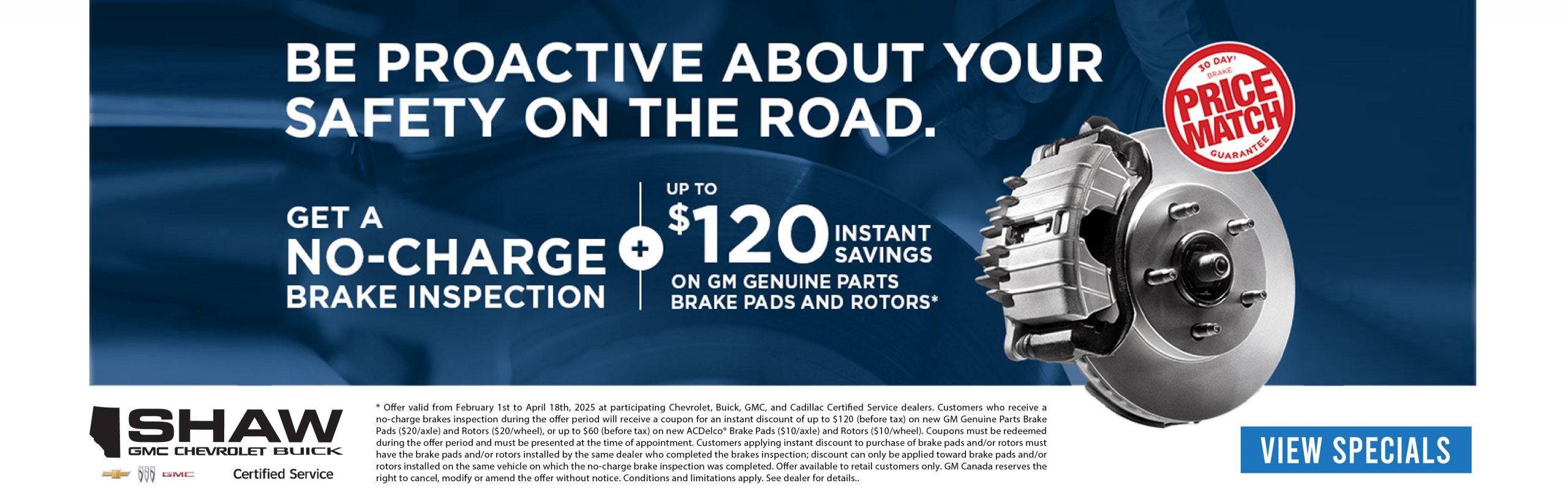 Brake Offer