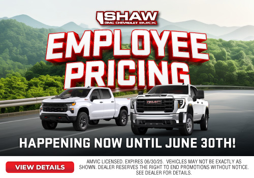 Shaw Employee Pricing