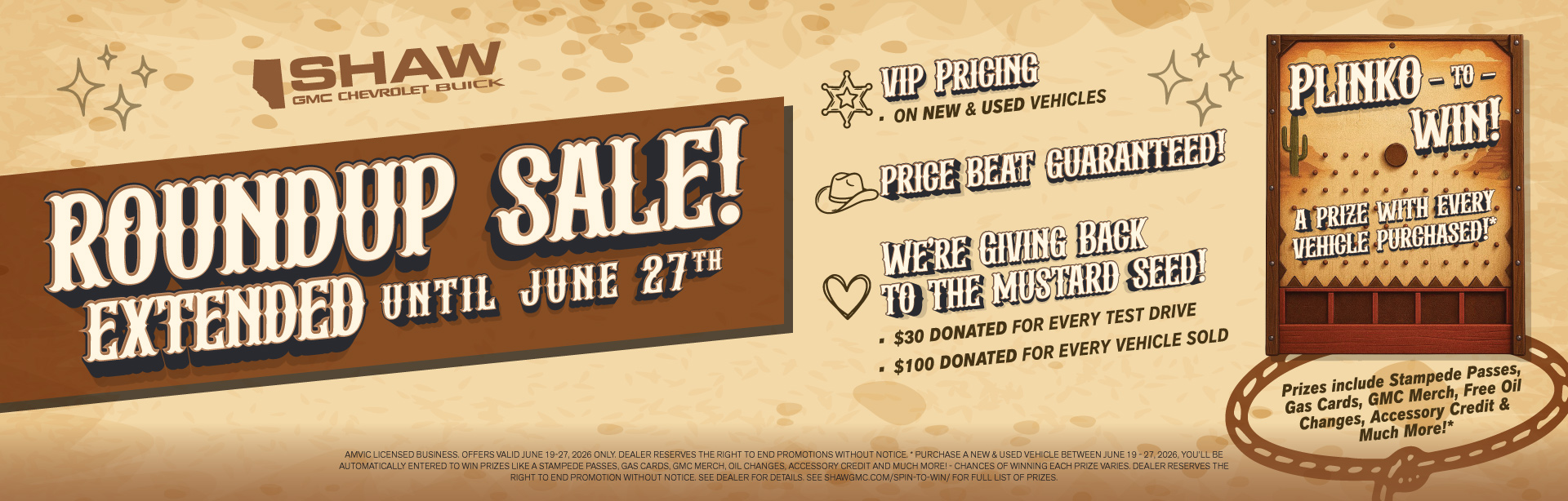 Roundup Sale Extended