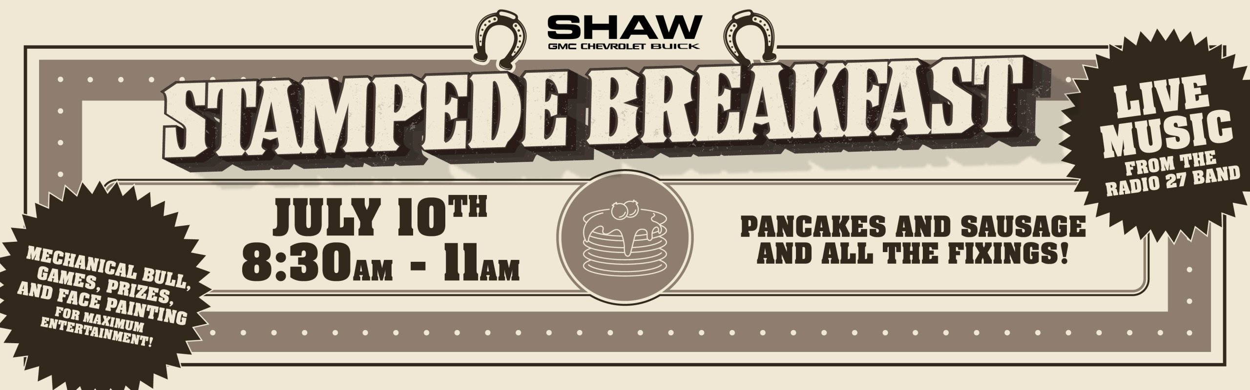 Stampede Breakfast