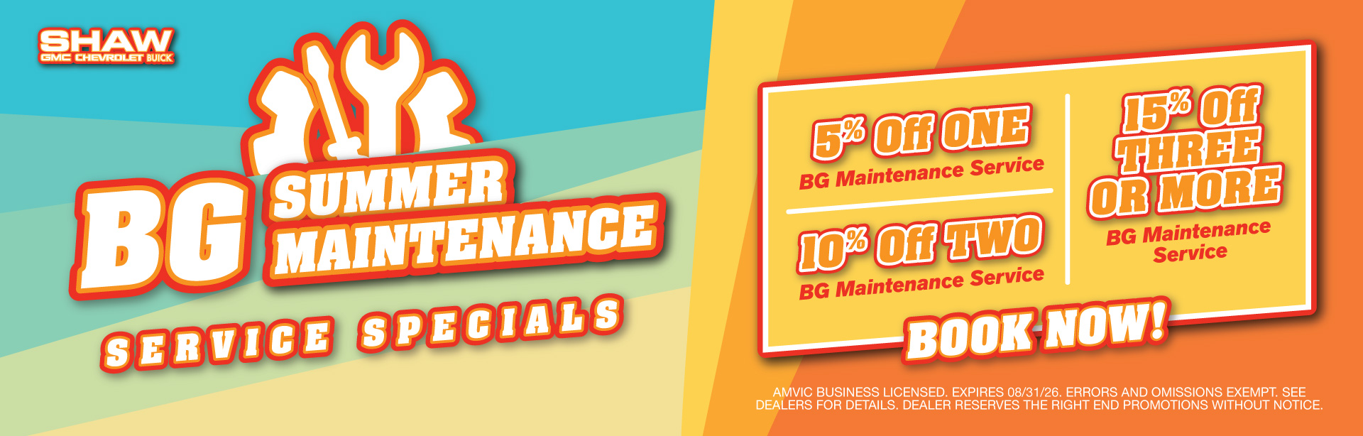 BG Summer Maintenance