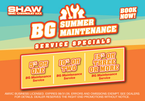 BG Summer Maintenance