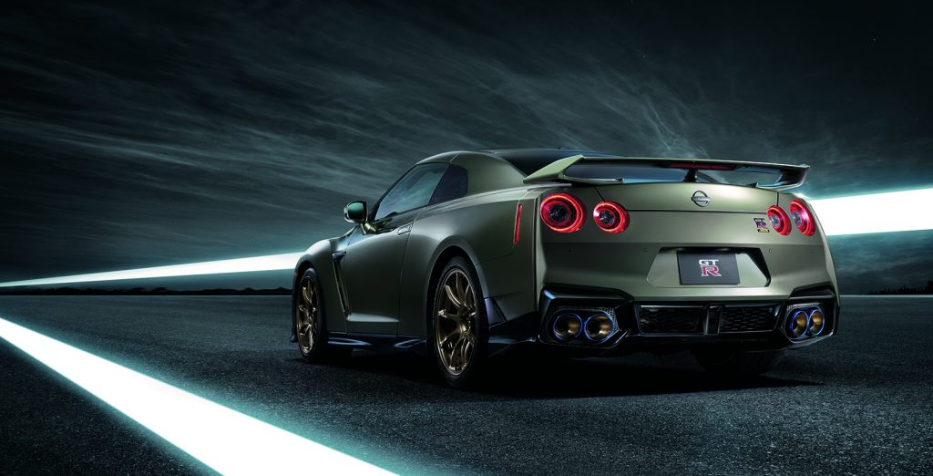 2024 Nissan GT-R green, 2024 GT-R