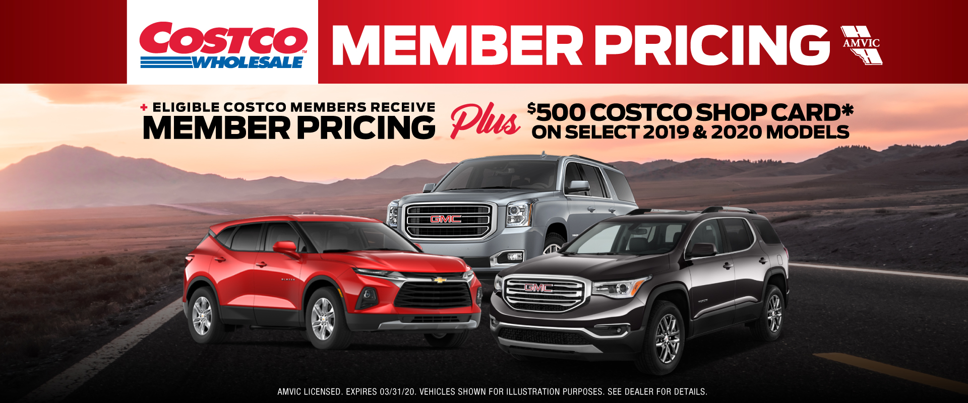 COSTCO MEMBERS GET DEALS ON NEW GM VEHICLES FOR SALE OR LEASE