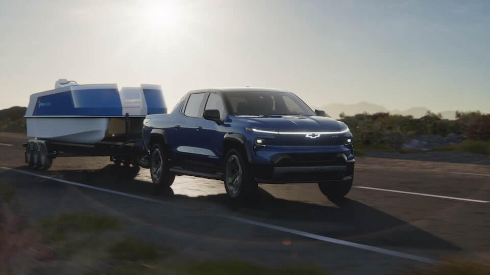 Silverado EV Towing