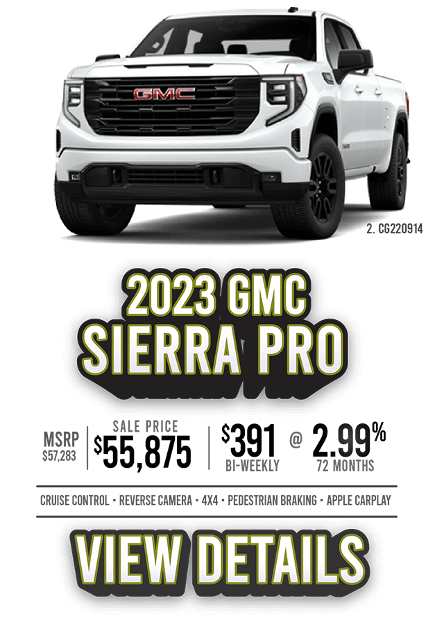 2023 GMC Sierra Pro