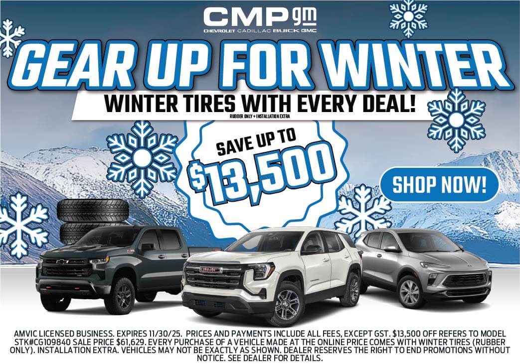 Gear Up For Winter: Winter Tires with Every Deal!