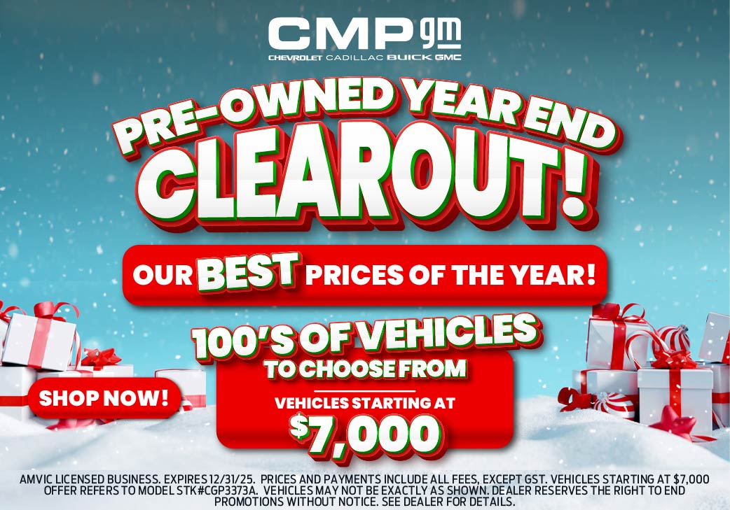 Pre-Owned Year End Clearout