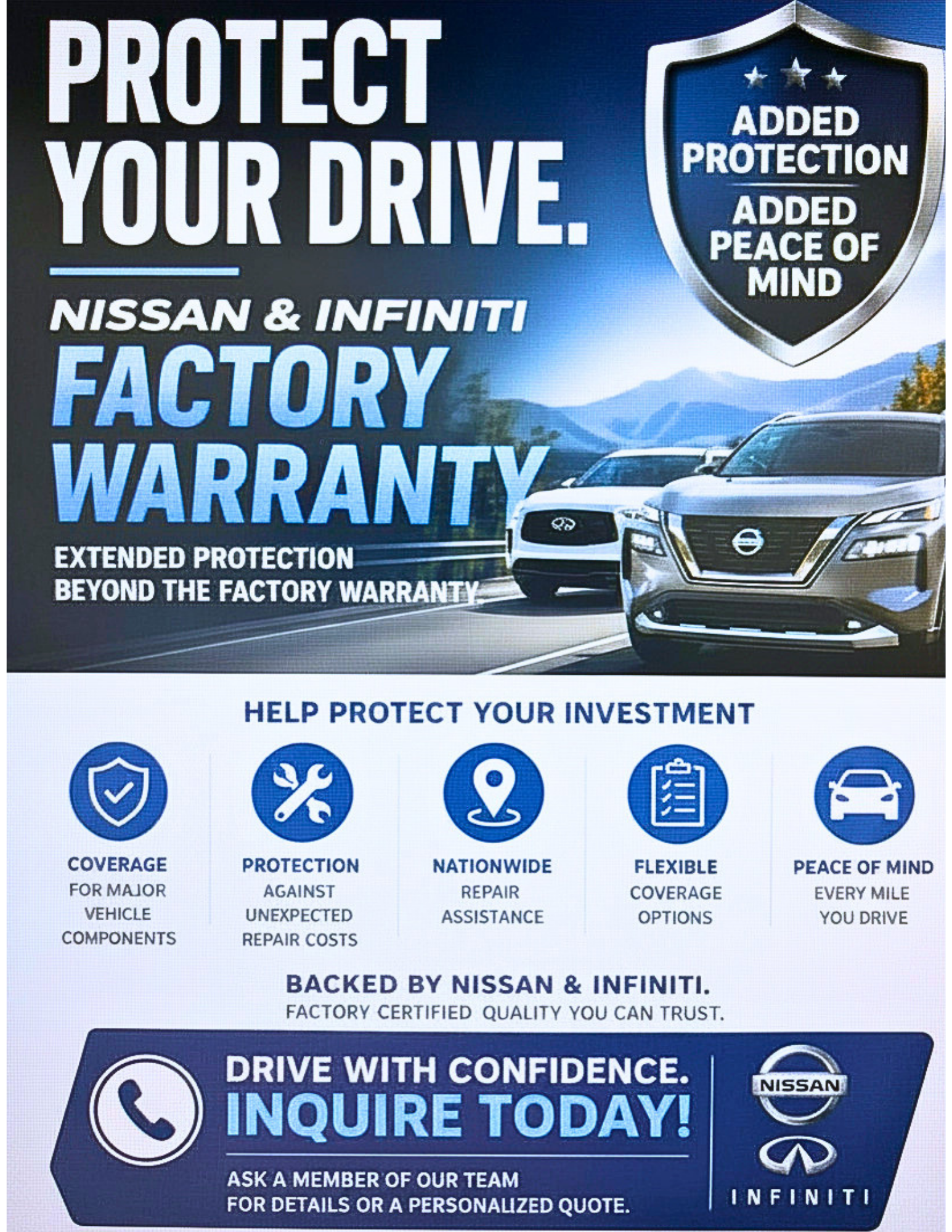 NISSAN & INFINITI WARRANTY