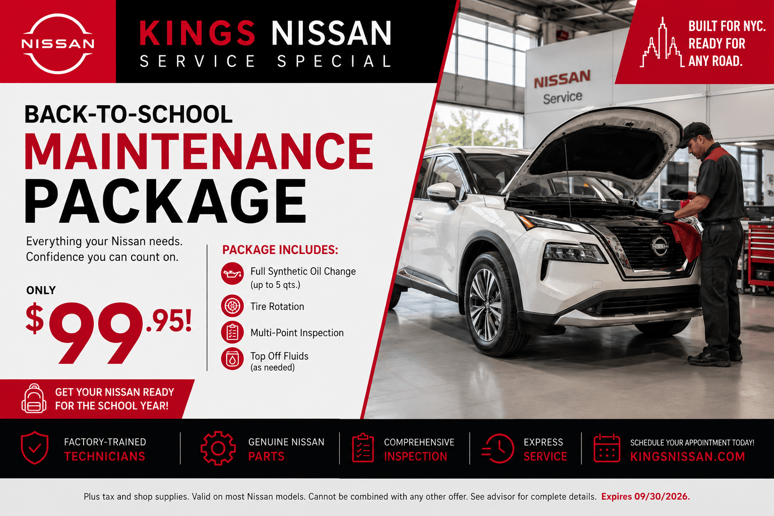 Maintenance Special