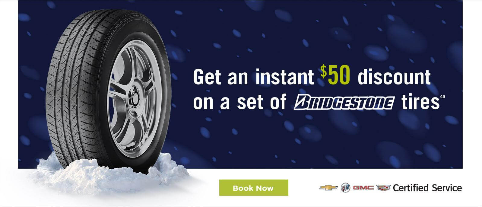 Bridgestone $50 offer