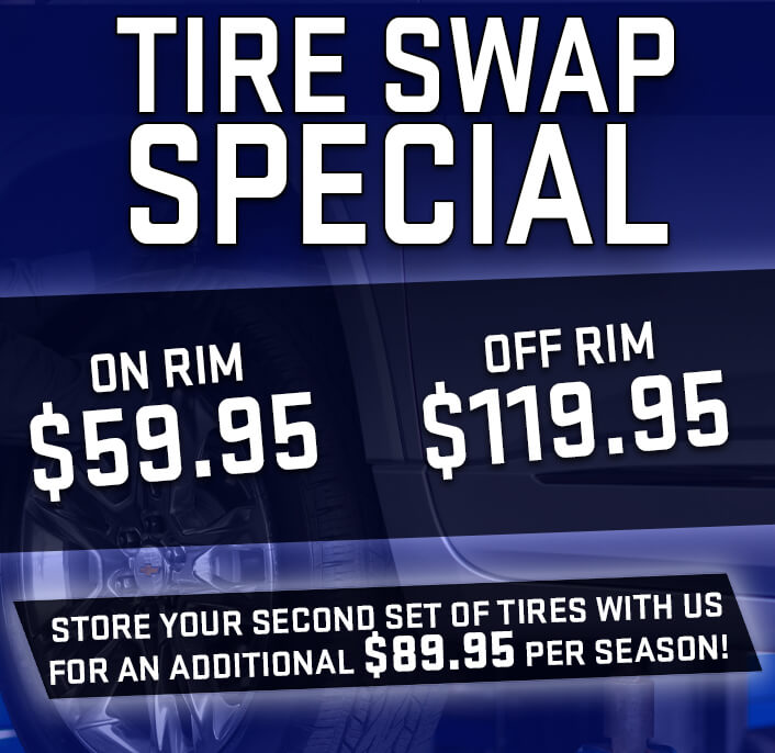 SEASONAL TIRE SWAP