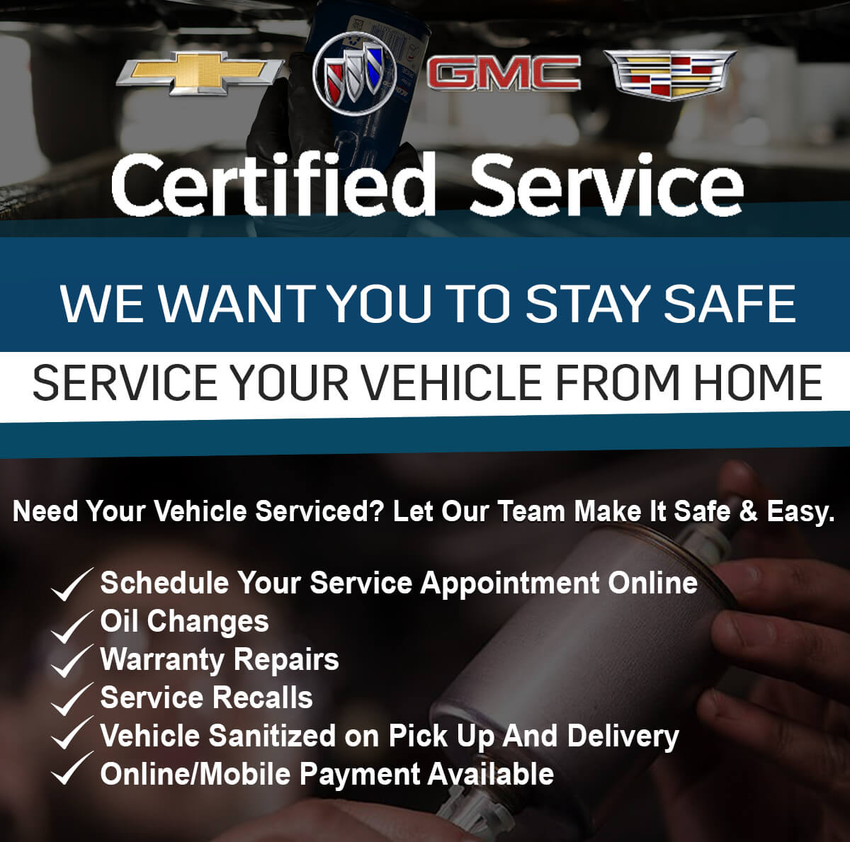 SERVICE FROM HOME