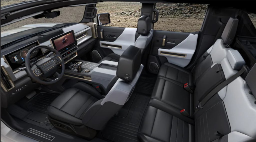 Hummer EV Truck Interior
