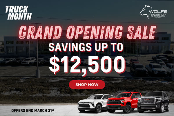 Grand Opening Sale Truck Month