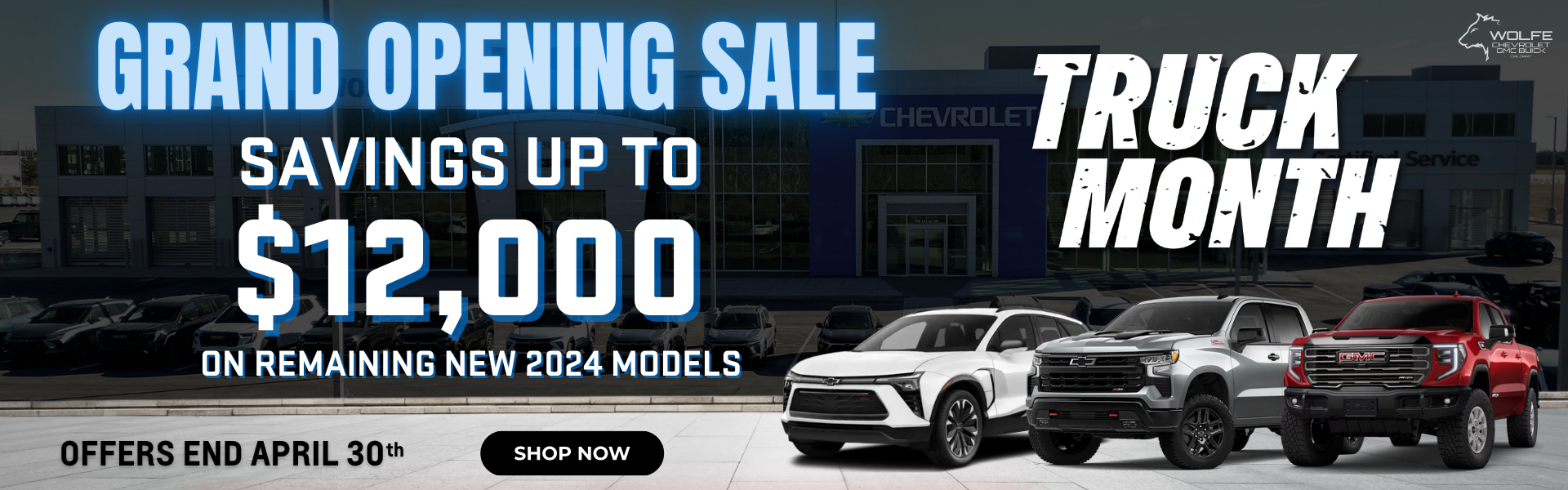 Grand Opening Sale