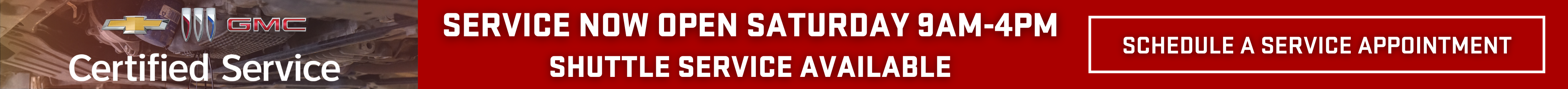 SCHEDULE SERVICE APPOINTMENT