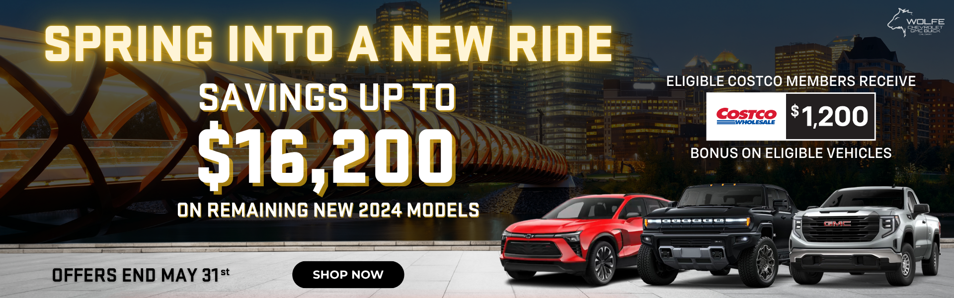 SPRING INTO A NEW RIDE