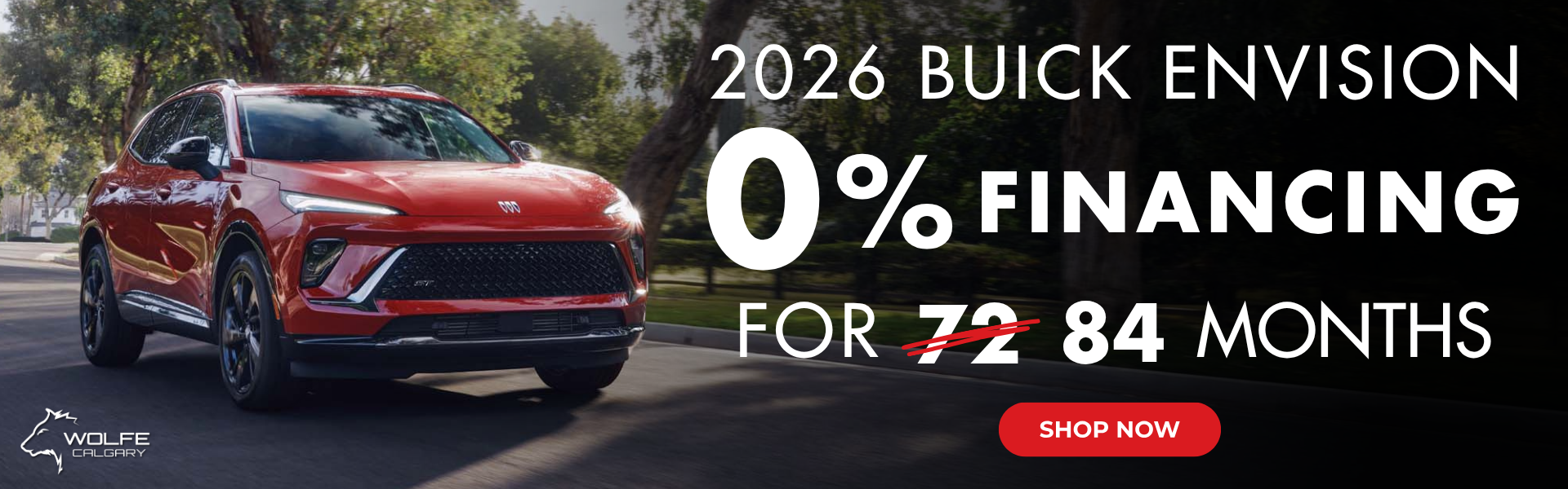 BUICK ENVISION 0% 84 MONTHS