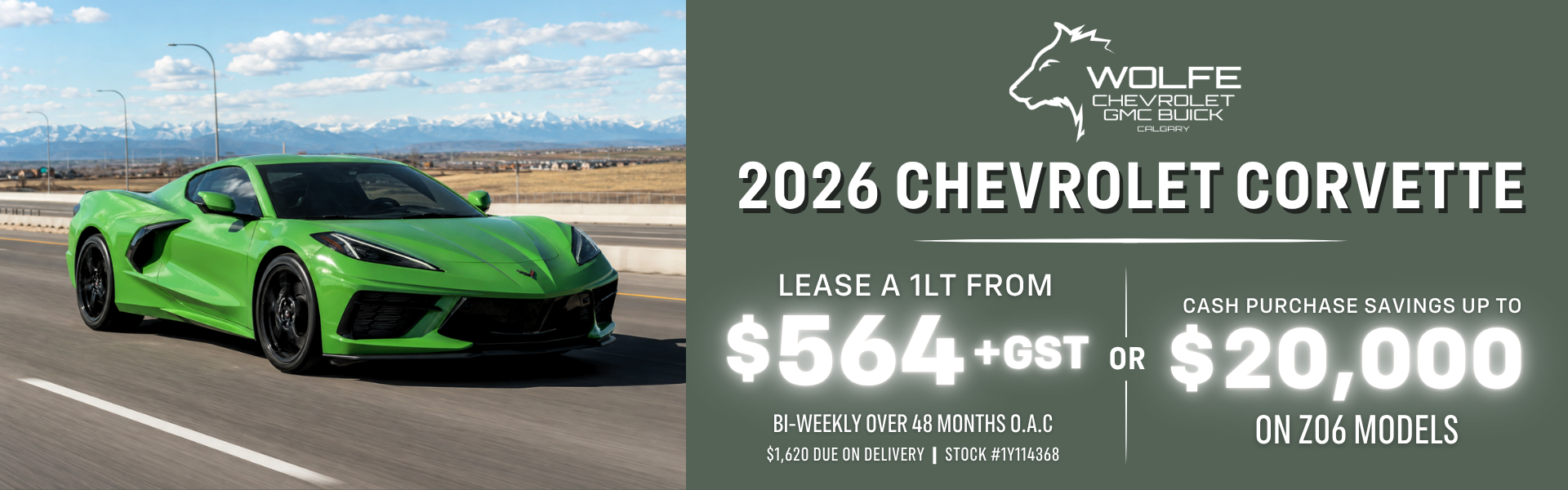 Corvette Offers