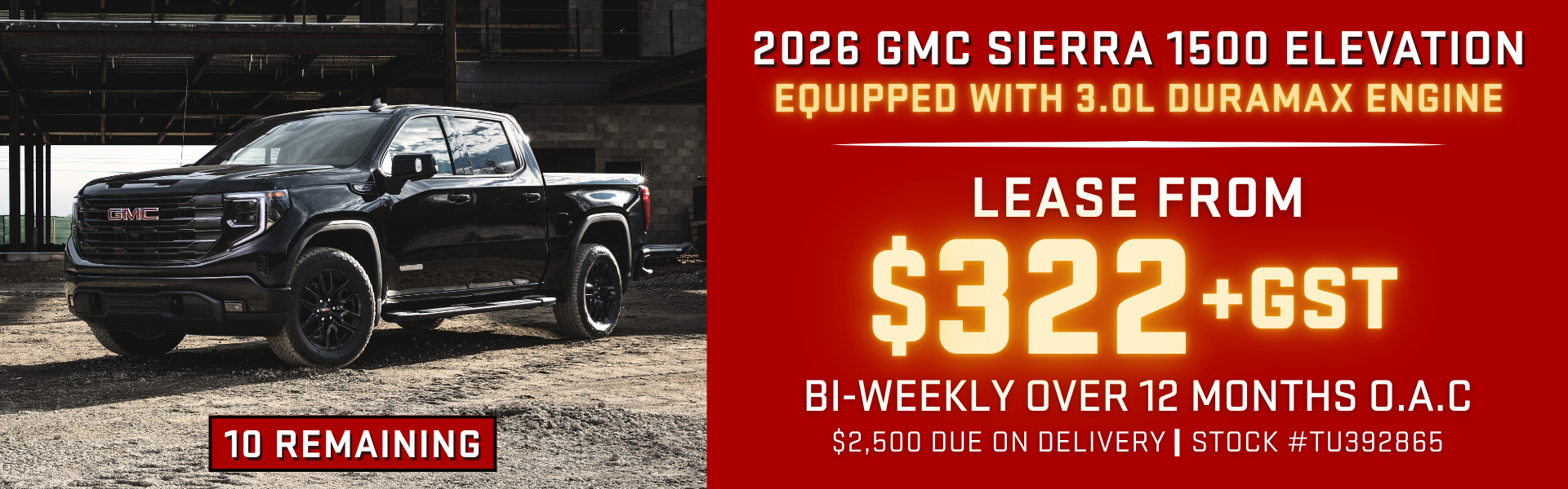 Sierra Elevation Lease Offer