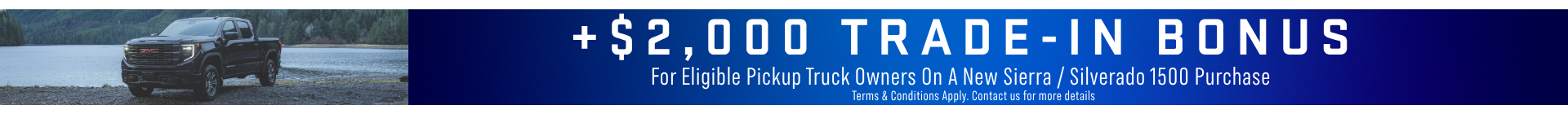 Truck Trade In Bonus
