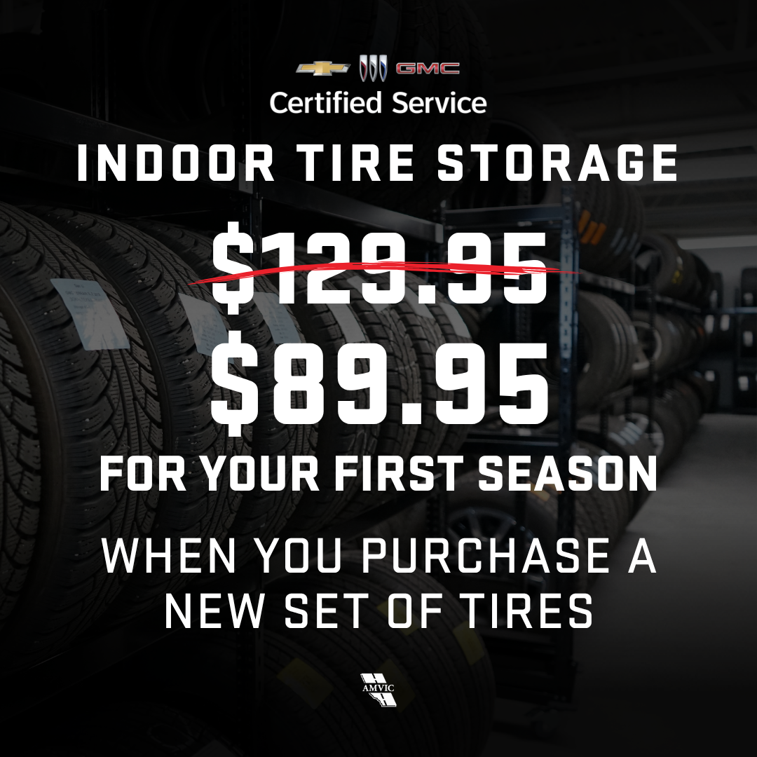 SAVE $40 ON TIRE STORAGE WITH THE PURCHASE OF NEW TIRES