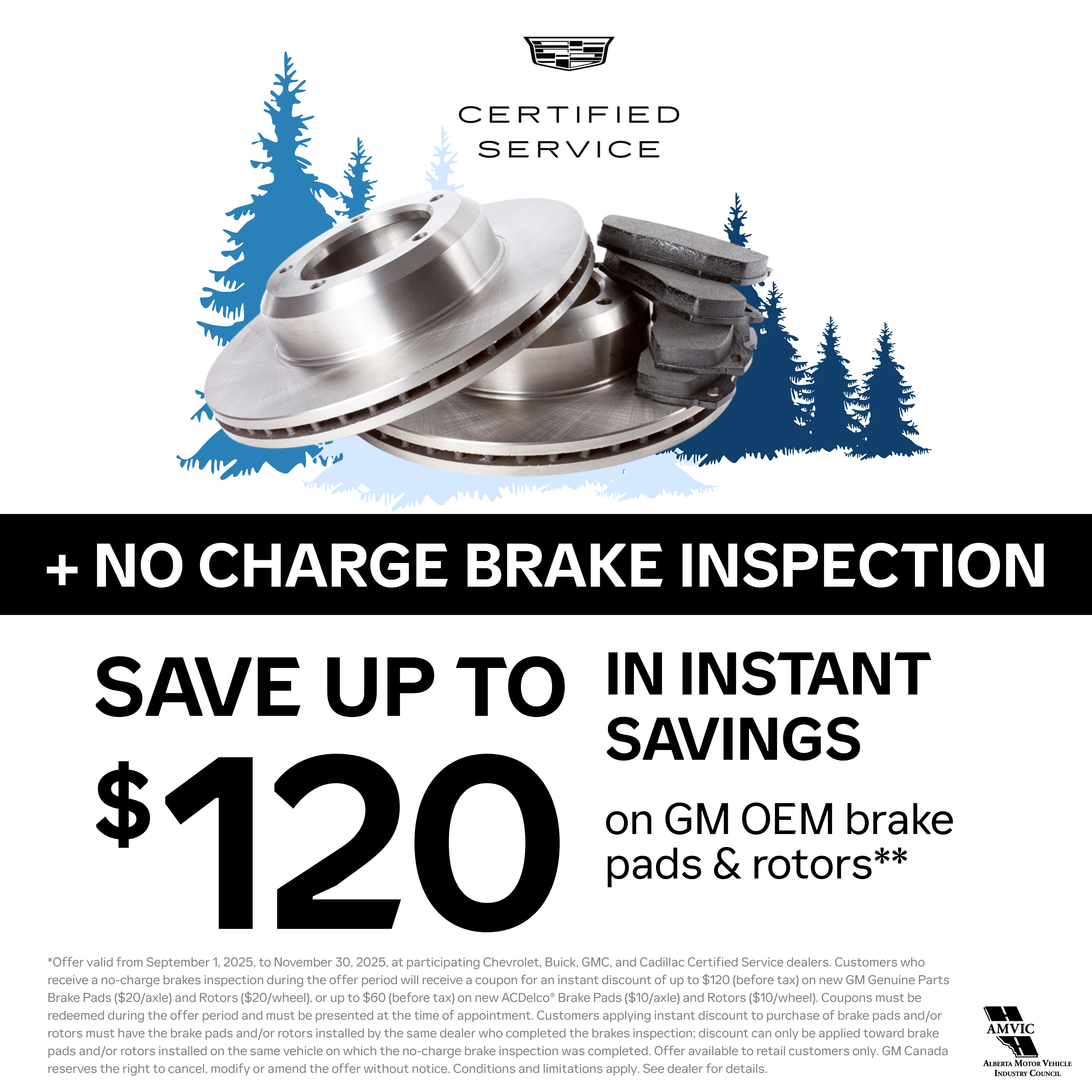 Instant Rebates Brakes Offer