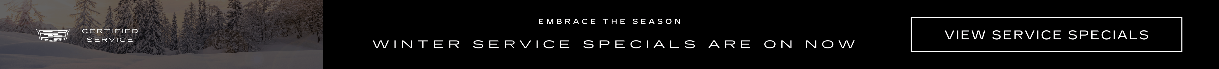 Winter Service Specials Are On Now