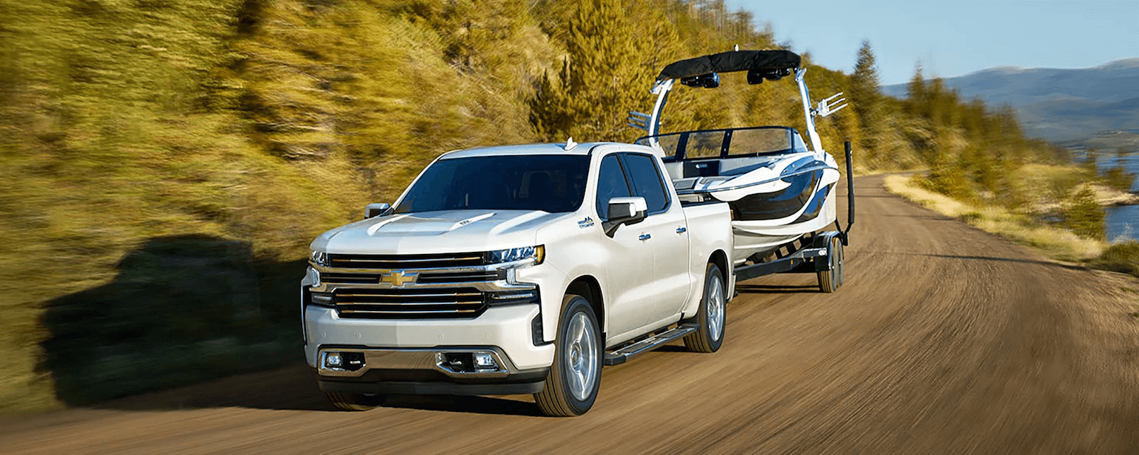 Silverado Towing a Boat