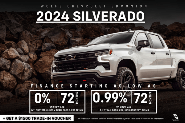 Wolfe Chev Banner Ads - Silverado - Desktop