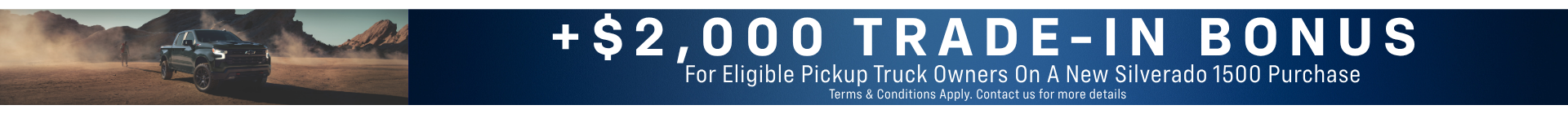 $2k Truck Bonus