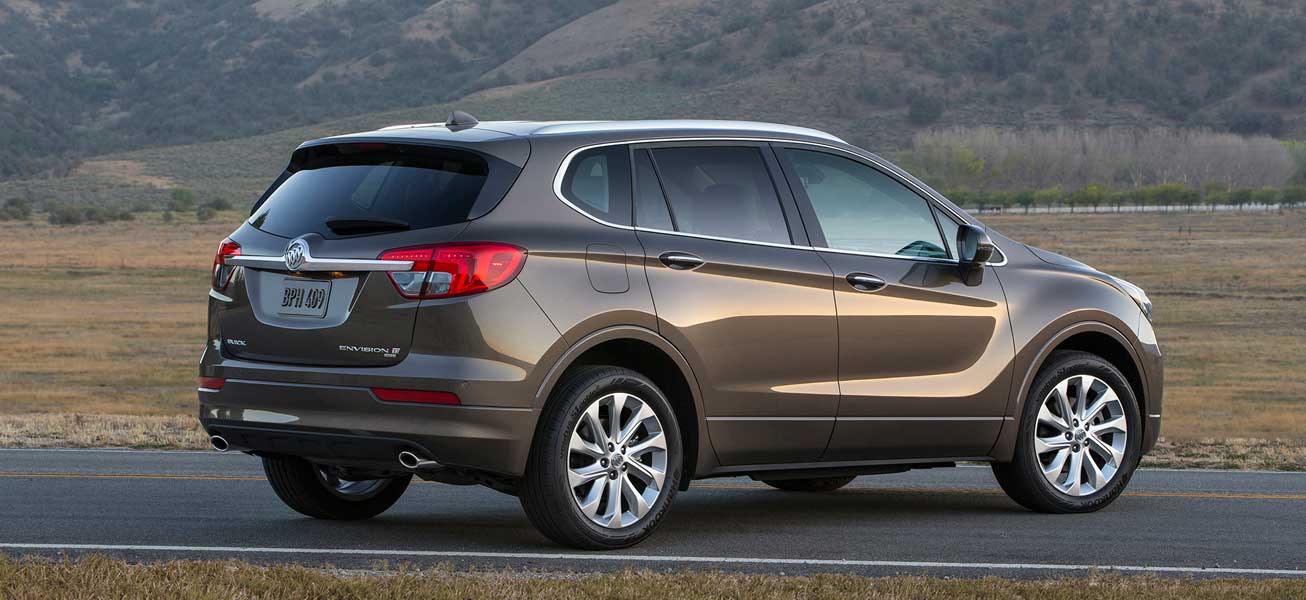 2020 Buick Envision rear side view